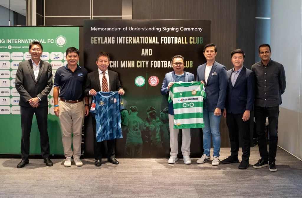Geylang International and Ho Chi Minh City Football Club ink MOU